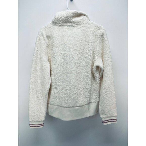 NEW Xersion Women’s Sweater Quitter Zip Soft Touch White Size M Comfort Waist - Picture 3 of 10